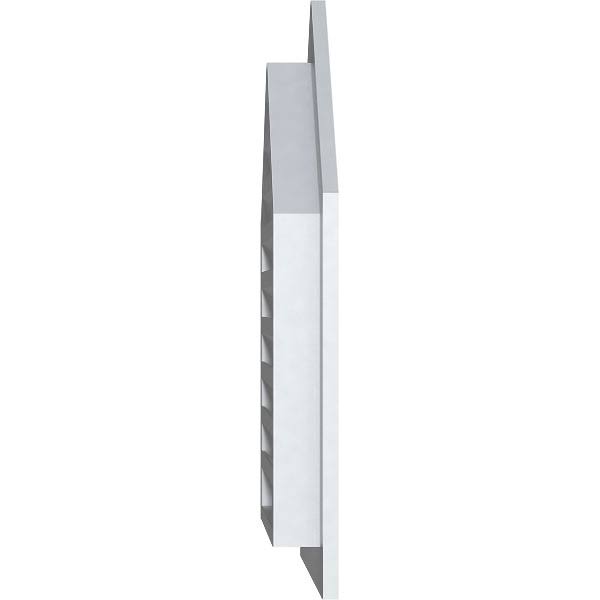 Peaked Top Gable Vent, PVC, 16 inch x 20 inch J720452
