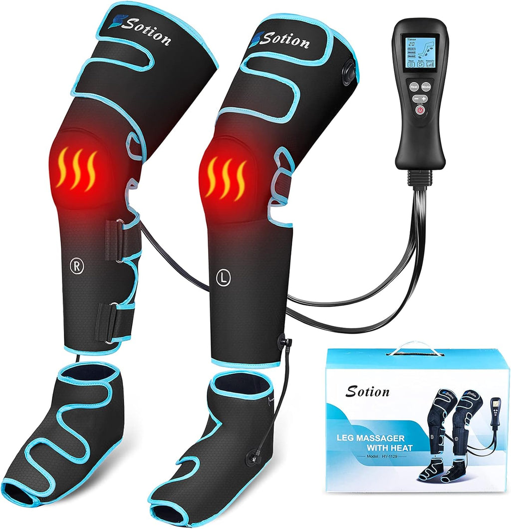 Leg Massager with Air Compression and Heat Function A445