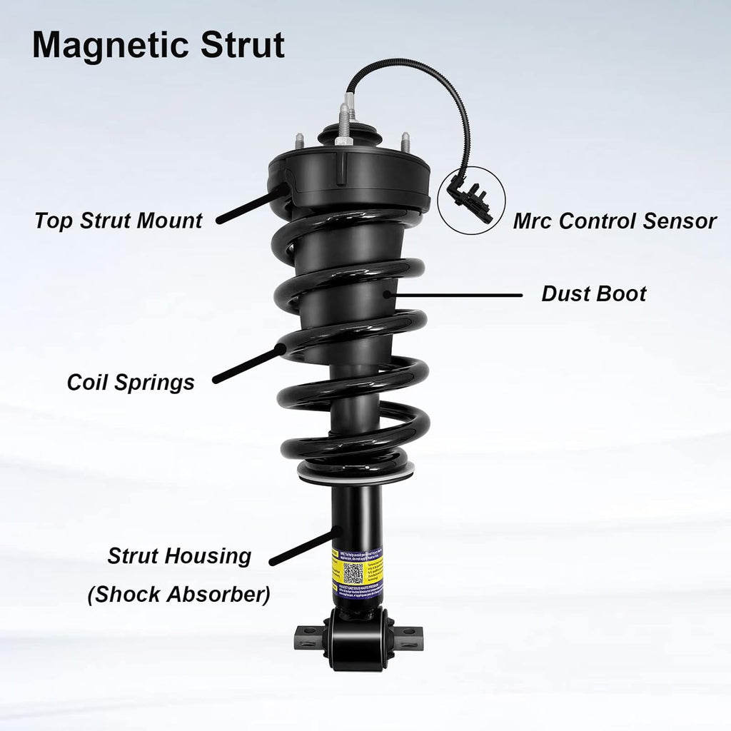 Front Shock Absorbers with Magnetic Ride Control Compatible with 2015-2021 Chevrolet Silverado Escalade Tahoe Suburban Sierra 1500 Yukon XL MRC Assembly B966