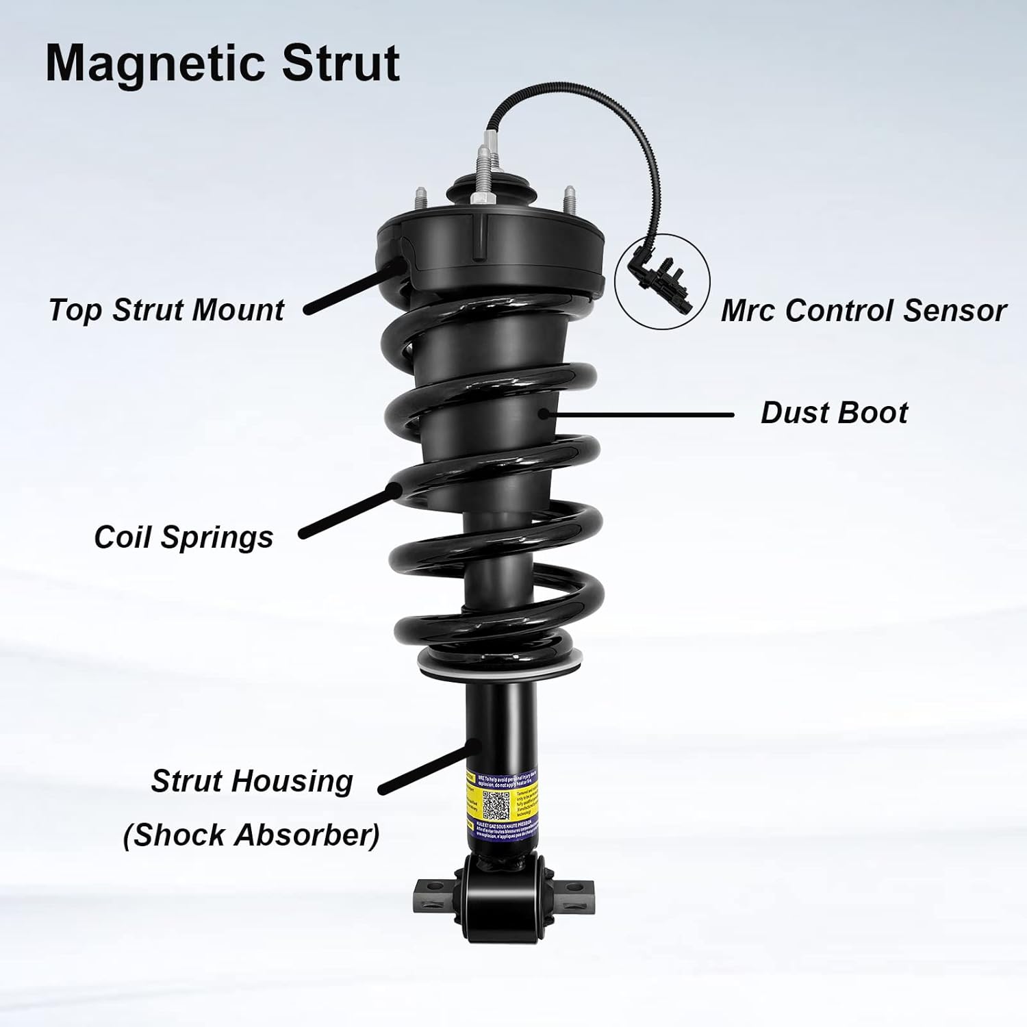 Front Shock Absorbers with Magnetic Ride Control Compatible with 2015-2021 Chevrolet Silverado Escalade Tahoe Suburban Sierra 1500 Yukon XL MRC Assembly B966