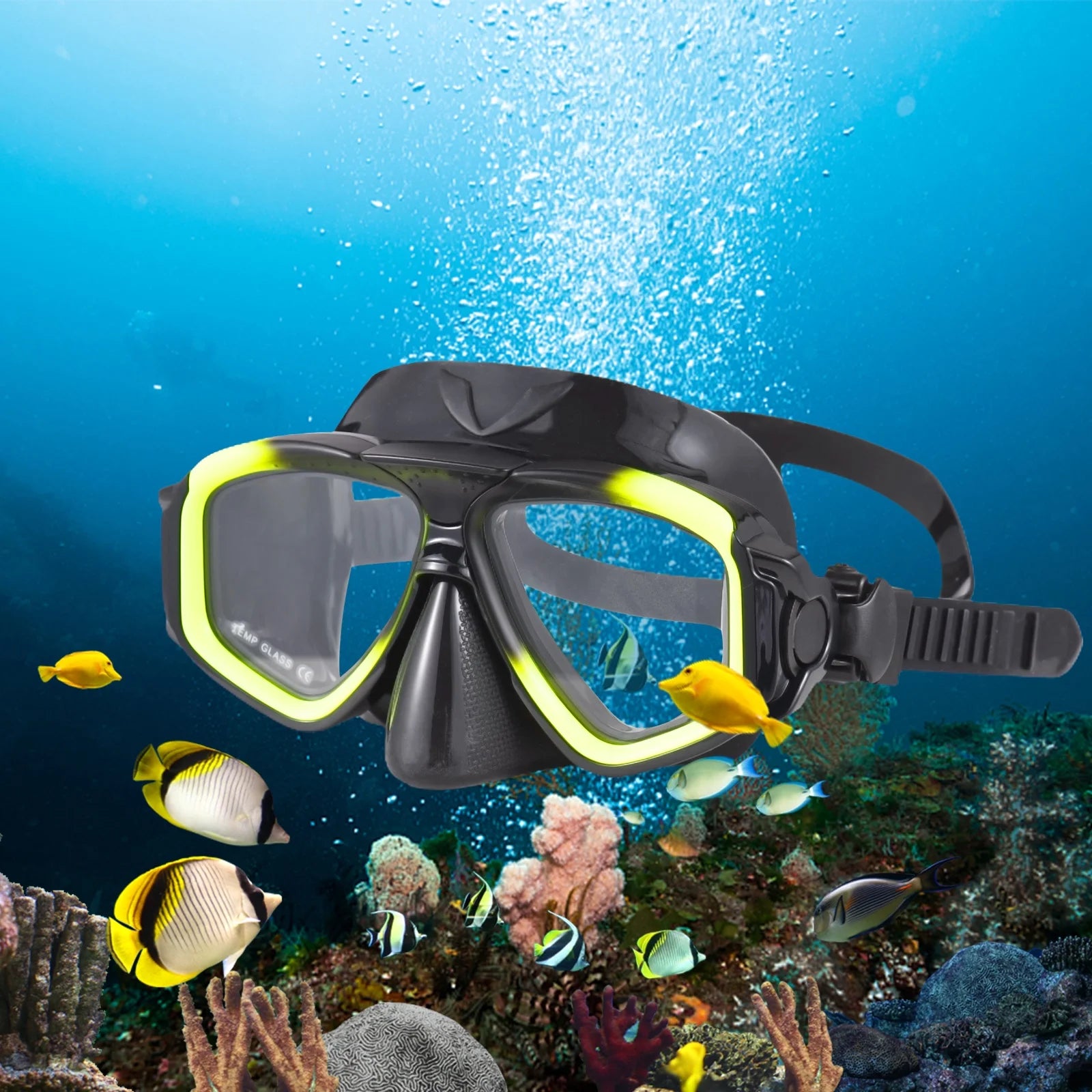 Snorkel Set with Dry Snorkel Tube D974