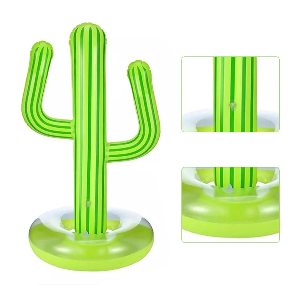Inflatable Cactus Ring Toss Water Toys O165487