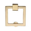 Square Cabinet Drop Handle Satin Brass D946205