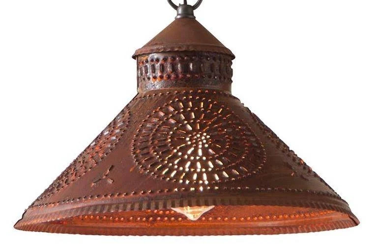 Rustic Tin Shade Light B55545