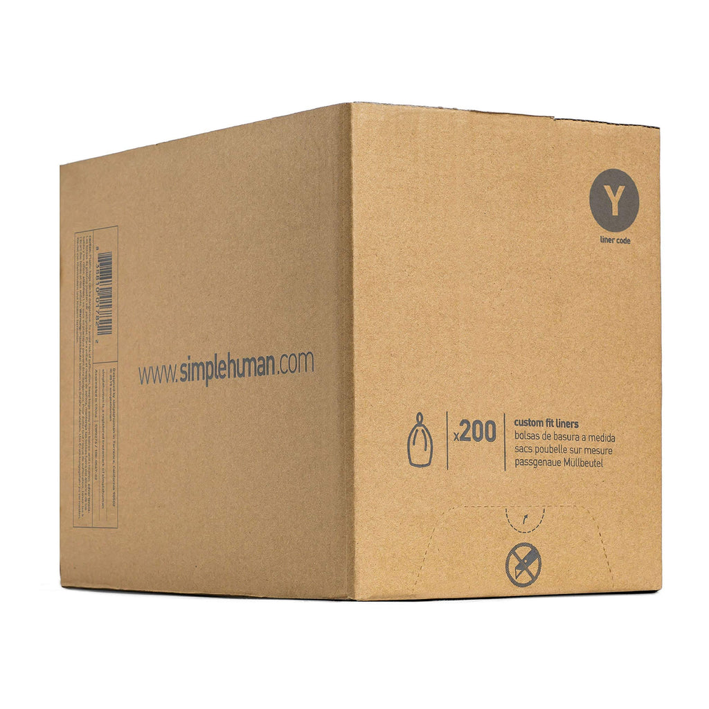 200 Pack 30 Gallon Trash Can Liner Y714868