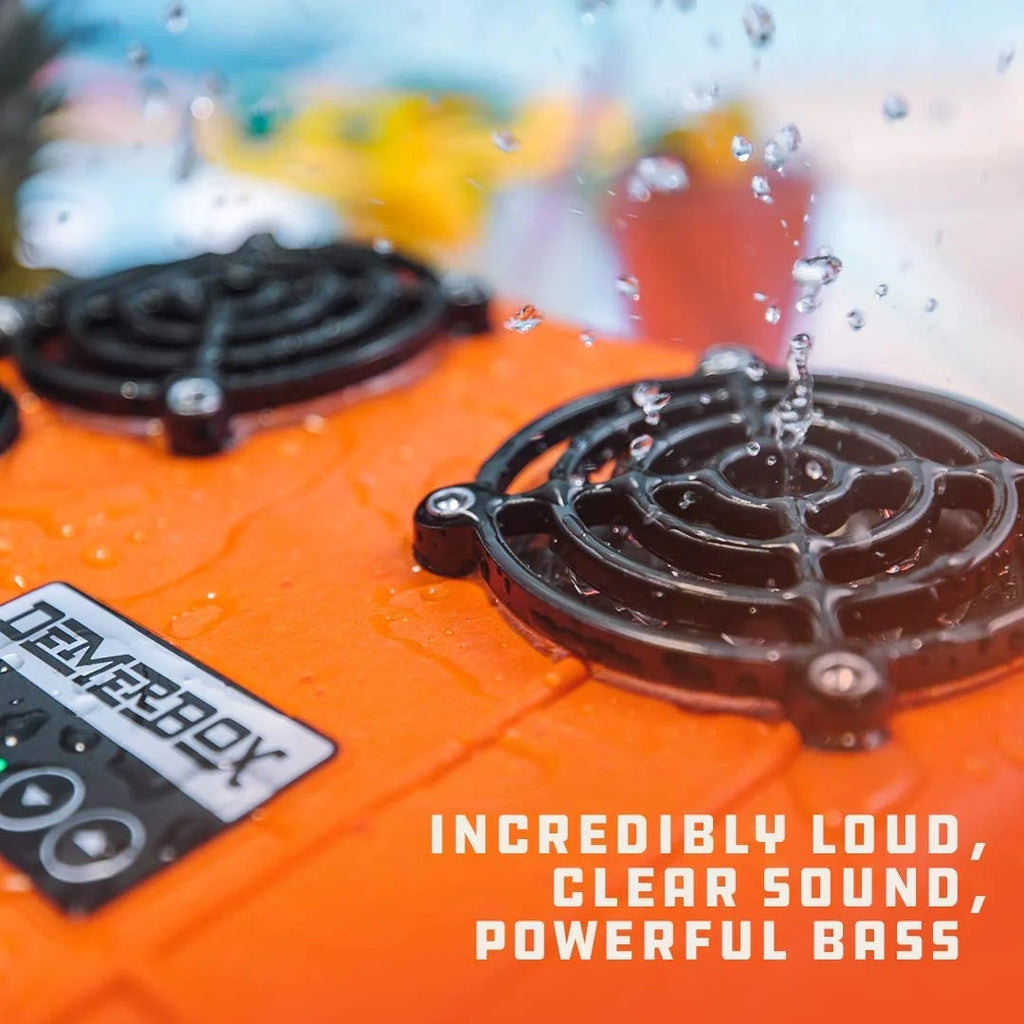Waterproof Rugged Outdoor Bluetooth Speaker with Dry Box and USB Charging N4153