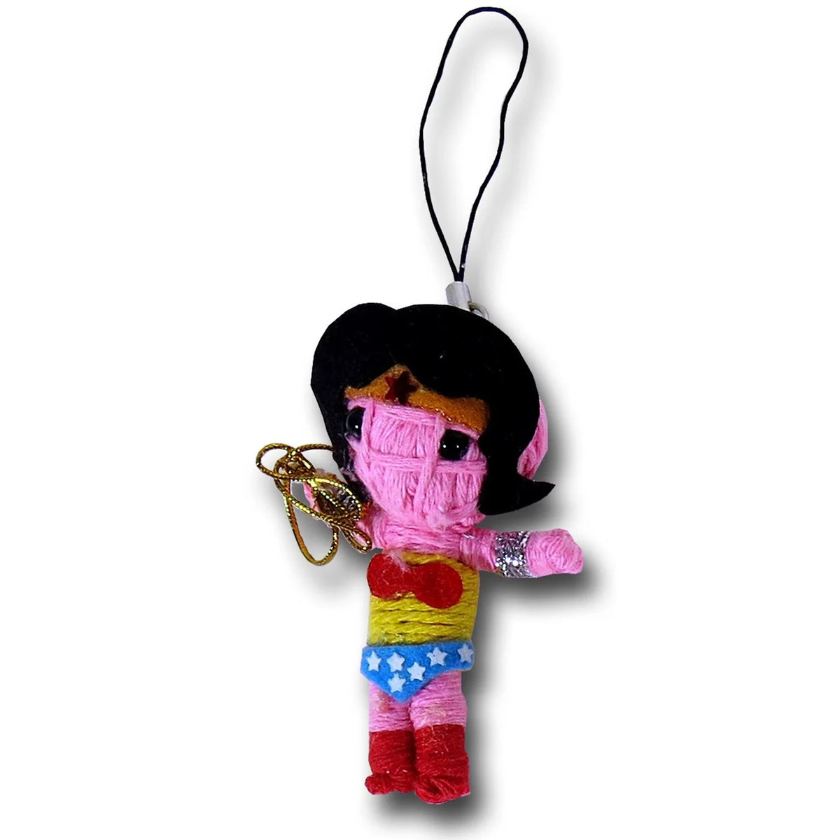 Wonder Woman String Doll Cell Phone Charm B371527