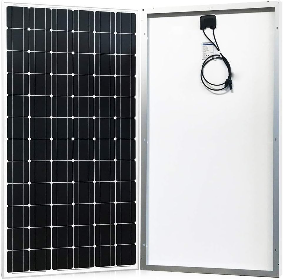 200W 24V Monocrystalline Black Solar Panel Y7157