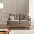 Cream 2 Seater Loveseat with Waterproof Fabric N547