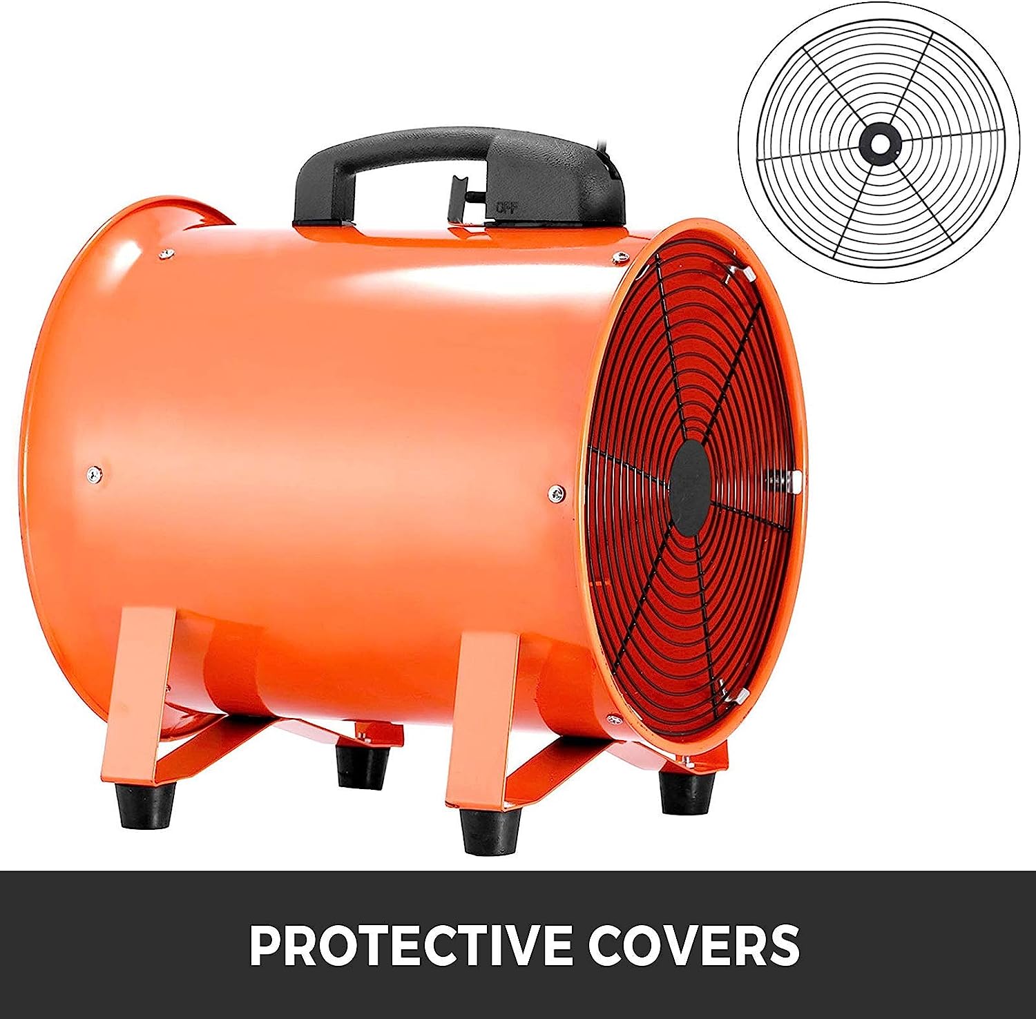 10 Inch Portable Ventilator Fan with 5M Duct Hose M10033