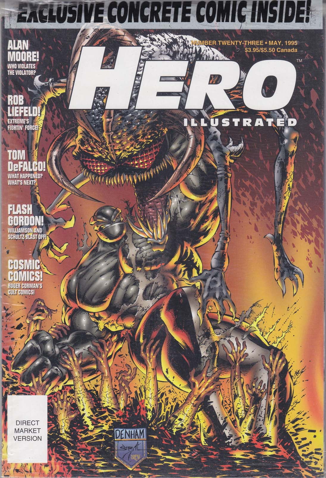 Warrior Comic Book U987