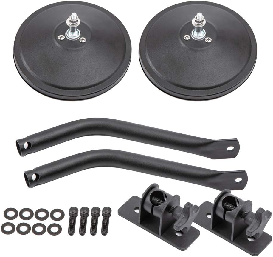 Exterior Mirror For Jeep Wrangler YJ/TJ/JK/JL Car Side Door Rearview Mirror Angle Shape Adjustable Blind Spot Z164