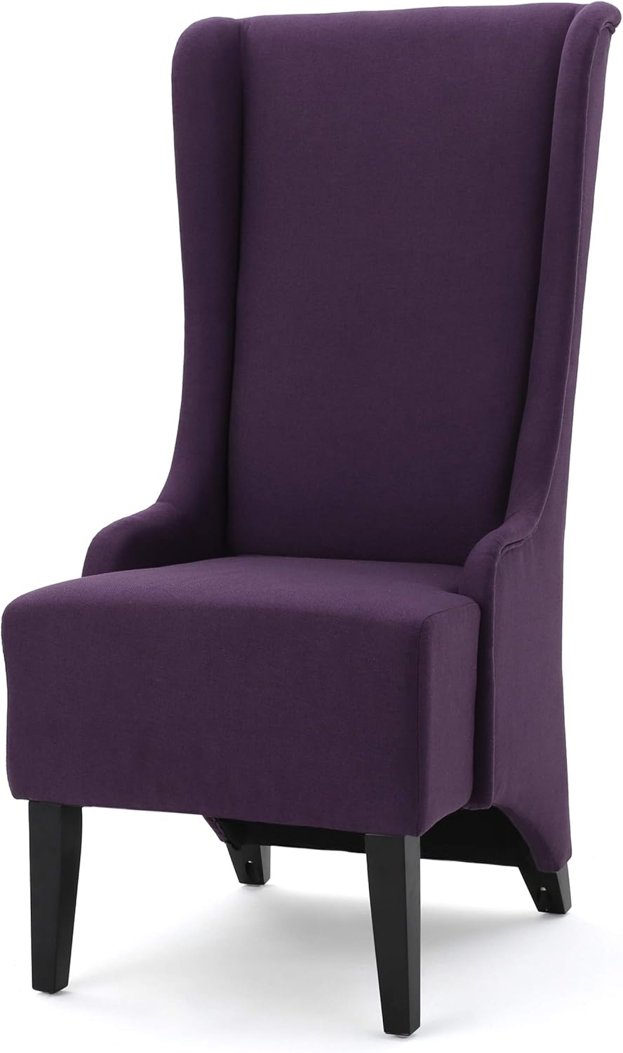 Plum Fabric Dining Chair U687693