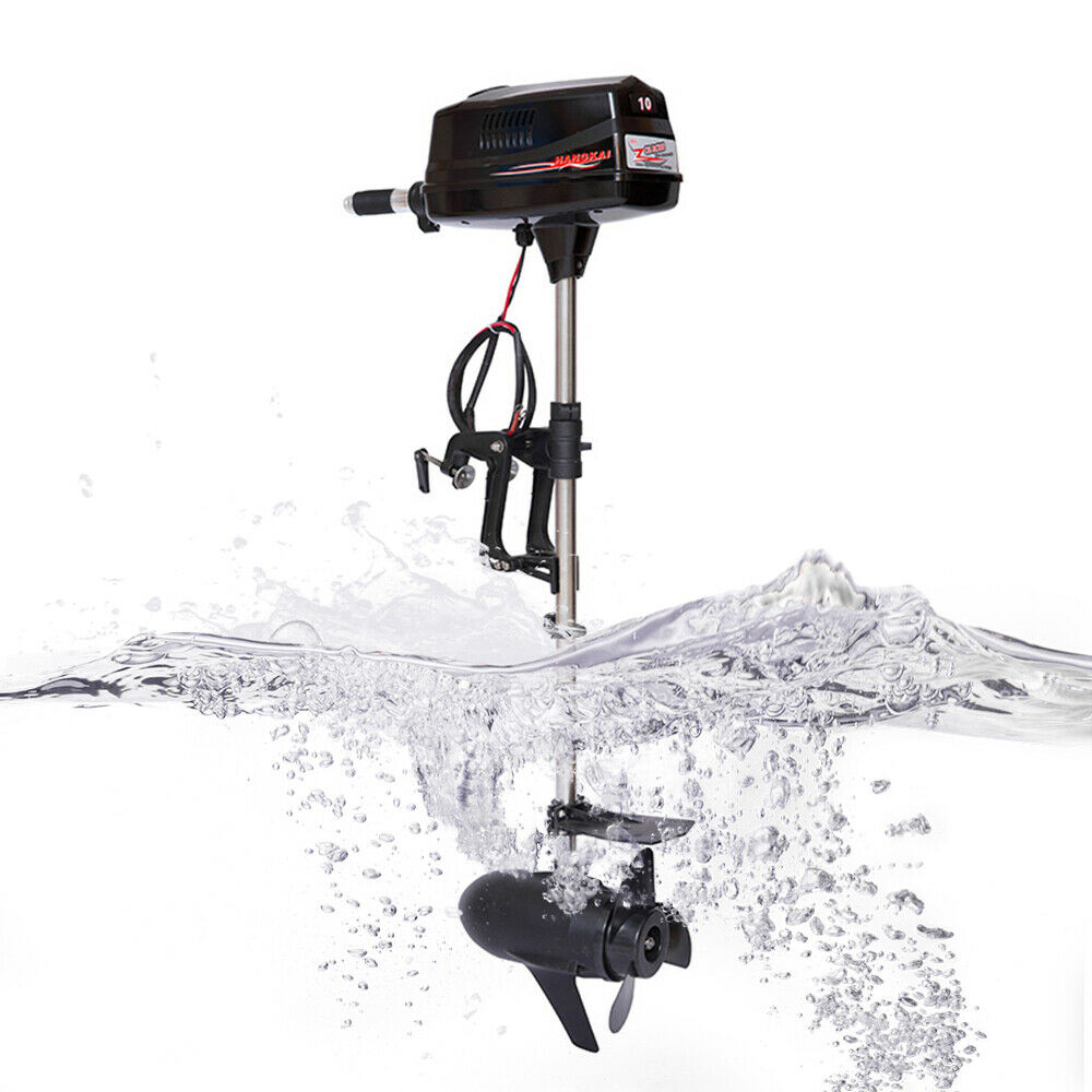 2200W Electric Outboard Motor Boat Engine Brushless Tiller Control 60V A24227