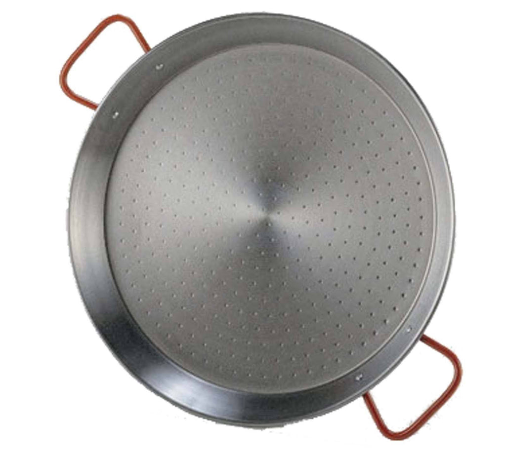 Polished Steel Paella Pan I771
