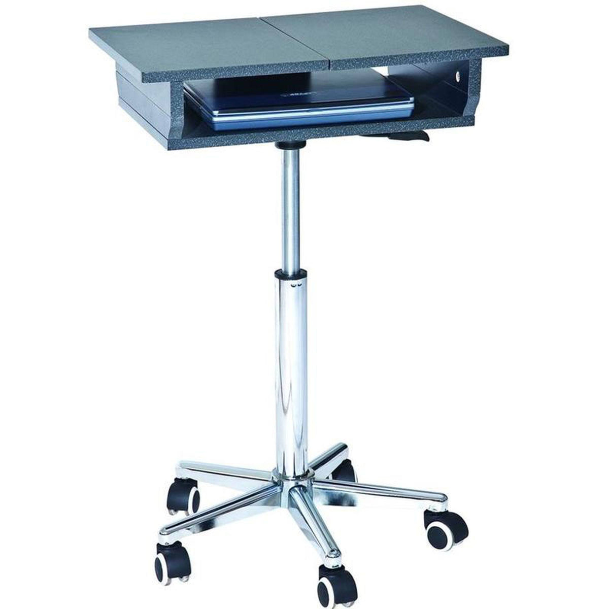 Graphite Folding Table Laptop Cart R153886