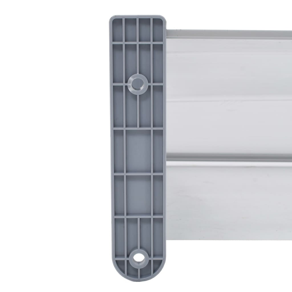 Door Canopy Gray 118.1"x39.4" PC U706649
