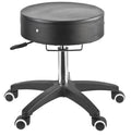 Adjustable Rolling Stool Black U155493