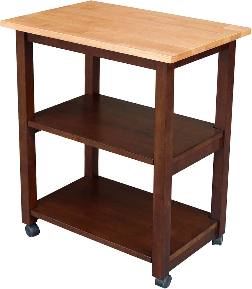 Oak Microwave Cart U525913