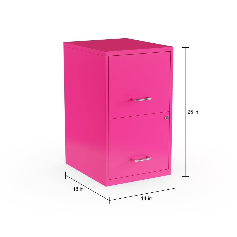 18-inch 2-Drawer Steel File Cabinet Y677957
