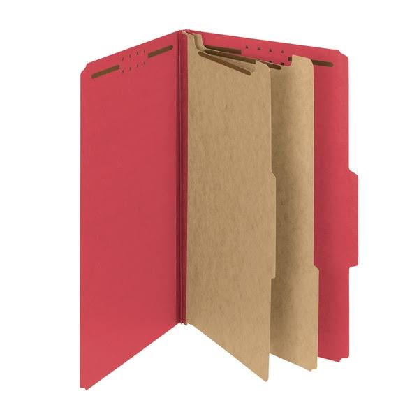 Bright Red Classification File Folder H159083