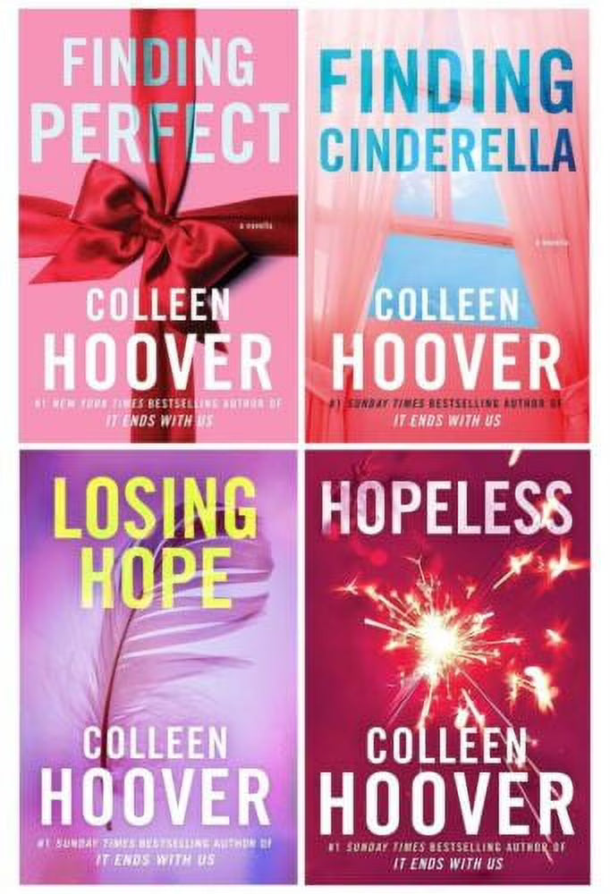 4 Books Collection Set Fiction Paperback R8134