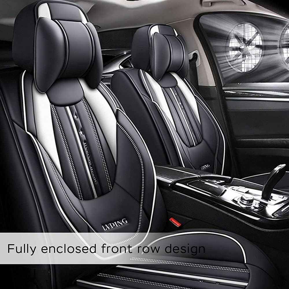 Leather Seat Covers Full Set Seat Cushion V3059