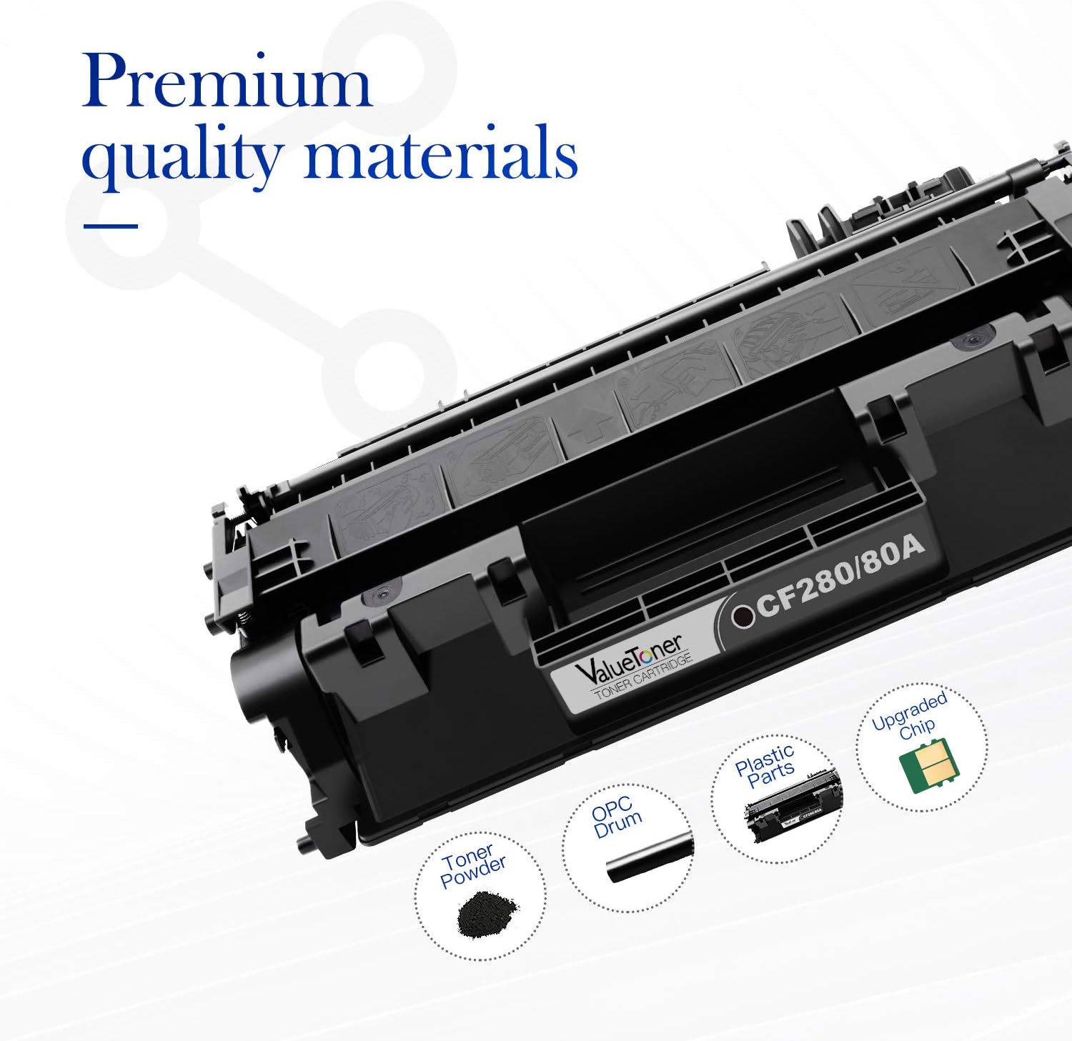 4 Black Compatible Toner Cartridge Pack of 2 E38006