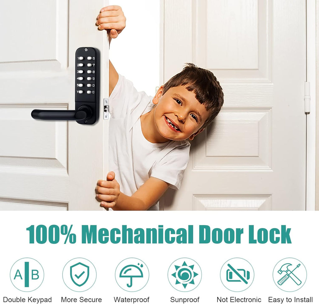 Keyless Entry Door Lock with Keypad Door Knob F50852