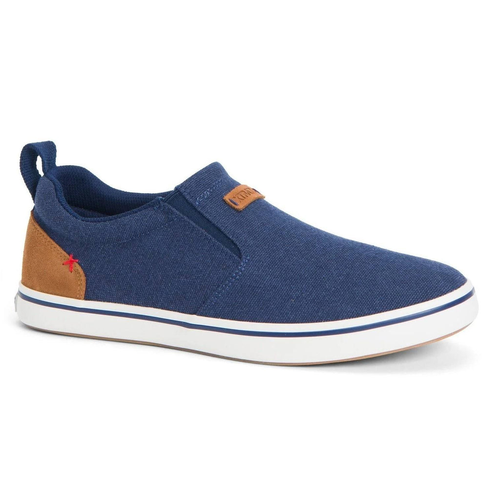 Blue Canvas Deck Shoes B805549
