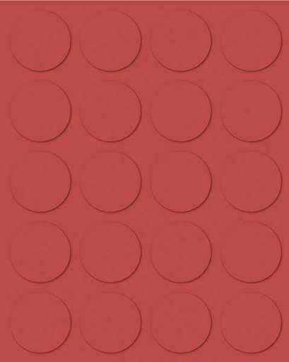 Red Round Magnetic Indicators, PK20 B922319
