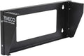 2U Wall Mount Rack Vertical Patch Panel Bracket Shelf Black R16699