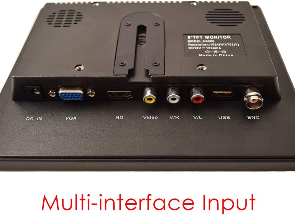 15 Professional CCTV Monitor VGA HDMI AV BNC LCD Security Screen P1440