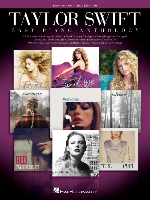 Easy Piano Anthology with Lyrics D780176