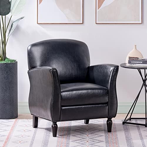 White Fabric Accent Chair M96929