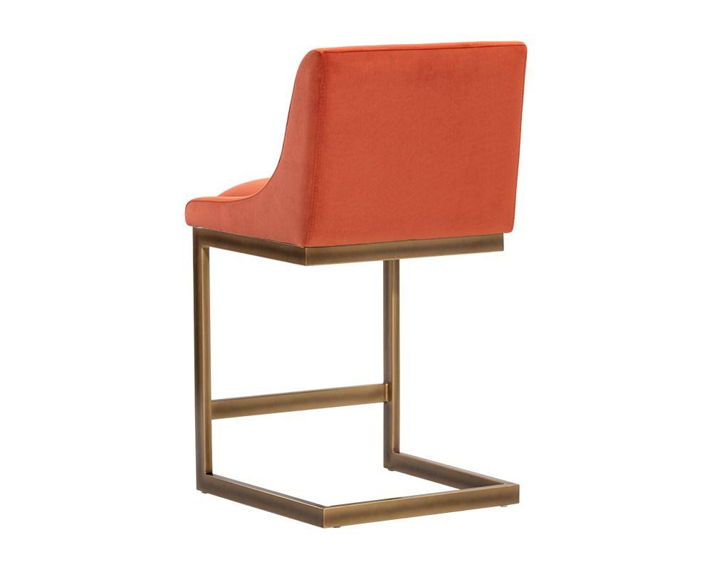 Burnt Orange Counter Stool L944