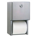 Stainless Steel 2-Roll Tissue Dispenser L303782
