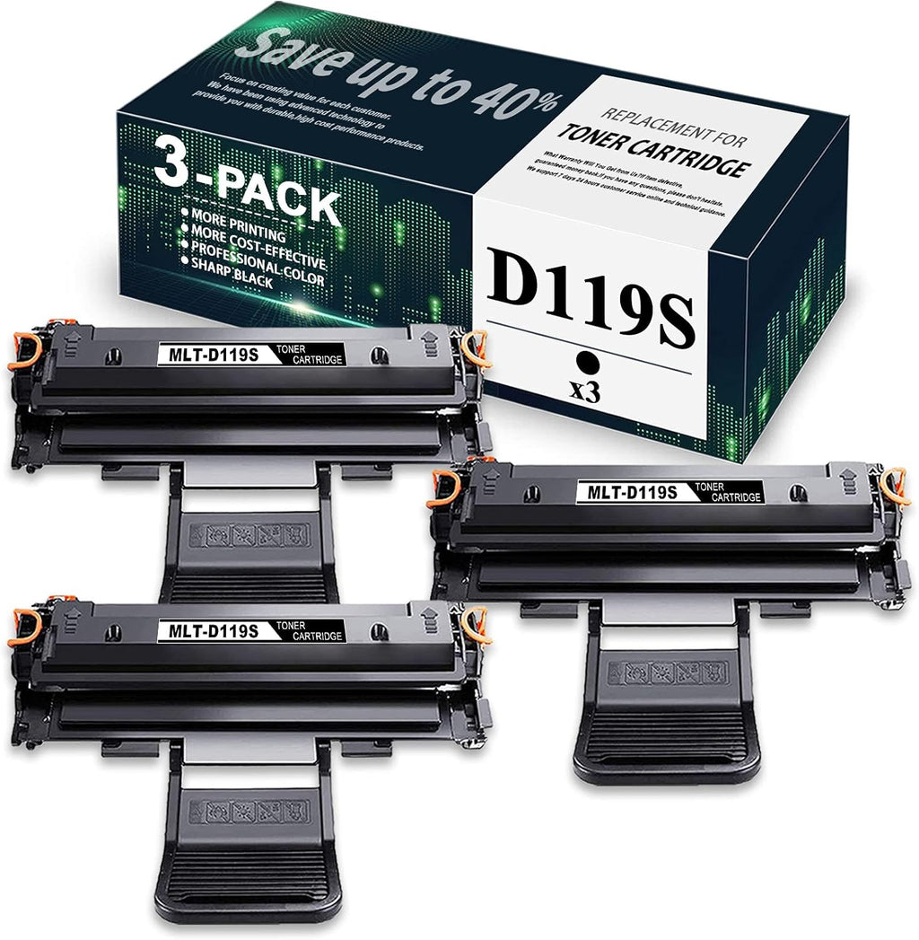 3 Pack Black Toner Cartridge R80909