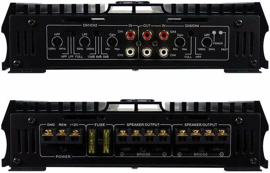 4 Channel 600 Watts Max Amplifier B592
