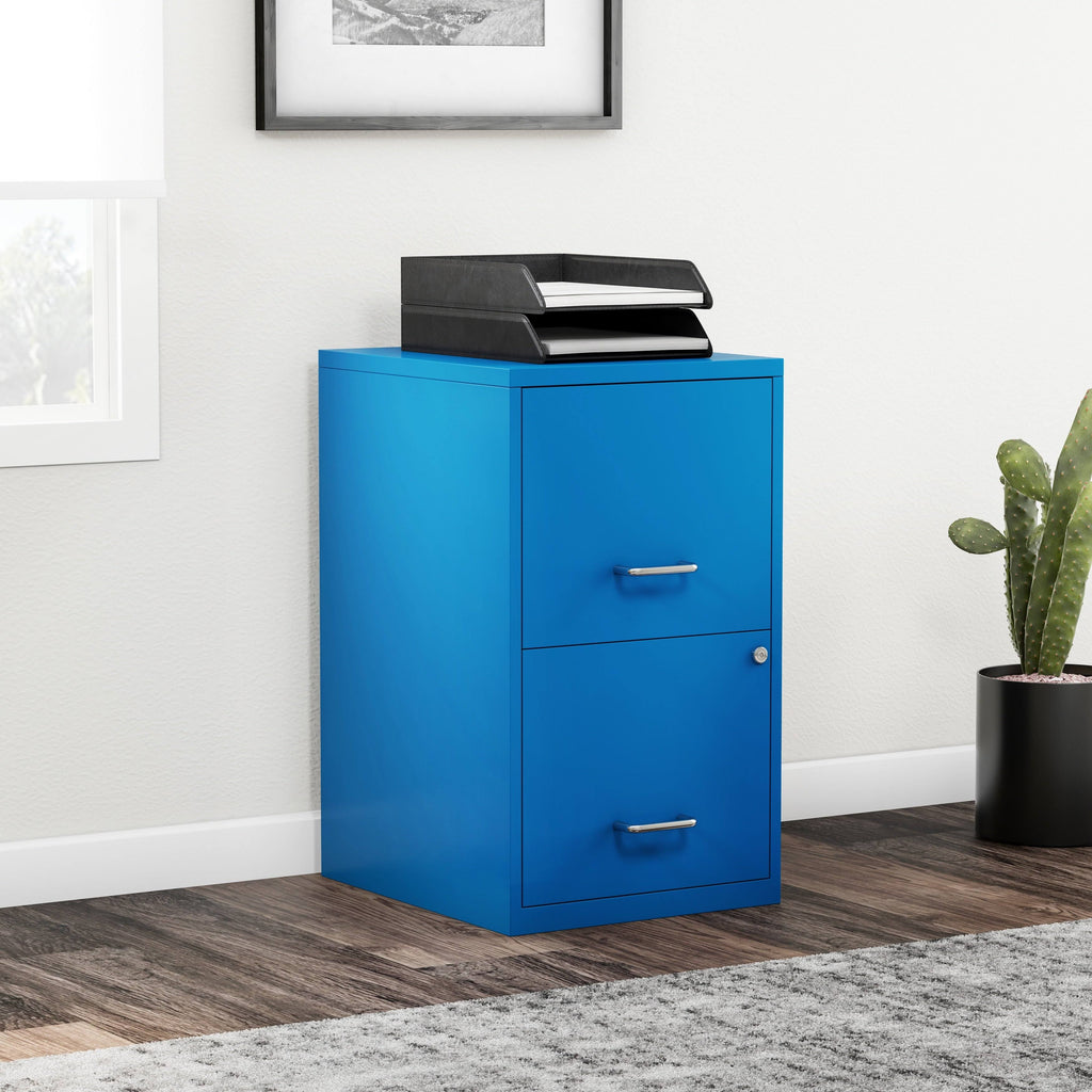 18-inch 2-Drawer Steel File Cabinet Y677957