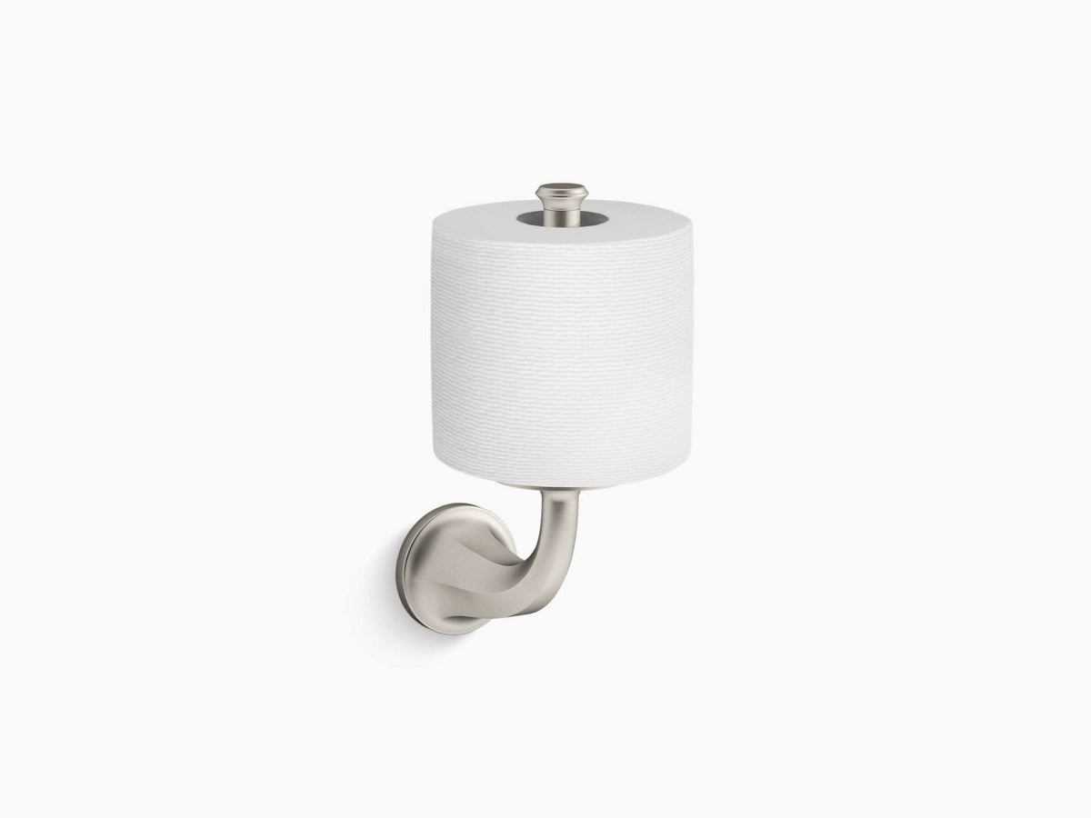 Brushed Nickel Toilet Paper Holder X5105