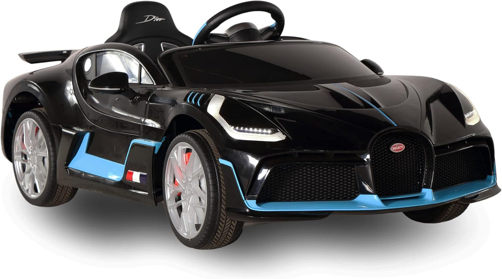 Blue Dual Motor Electric Ride On Car with Parental Remote F390920