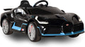 Blue Dual Motor Electric Ride On Car with Parental Remote F390920