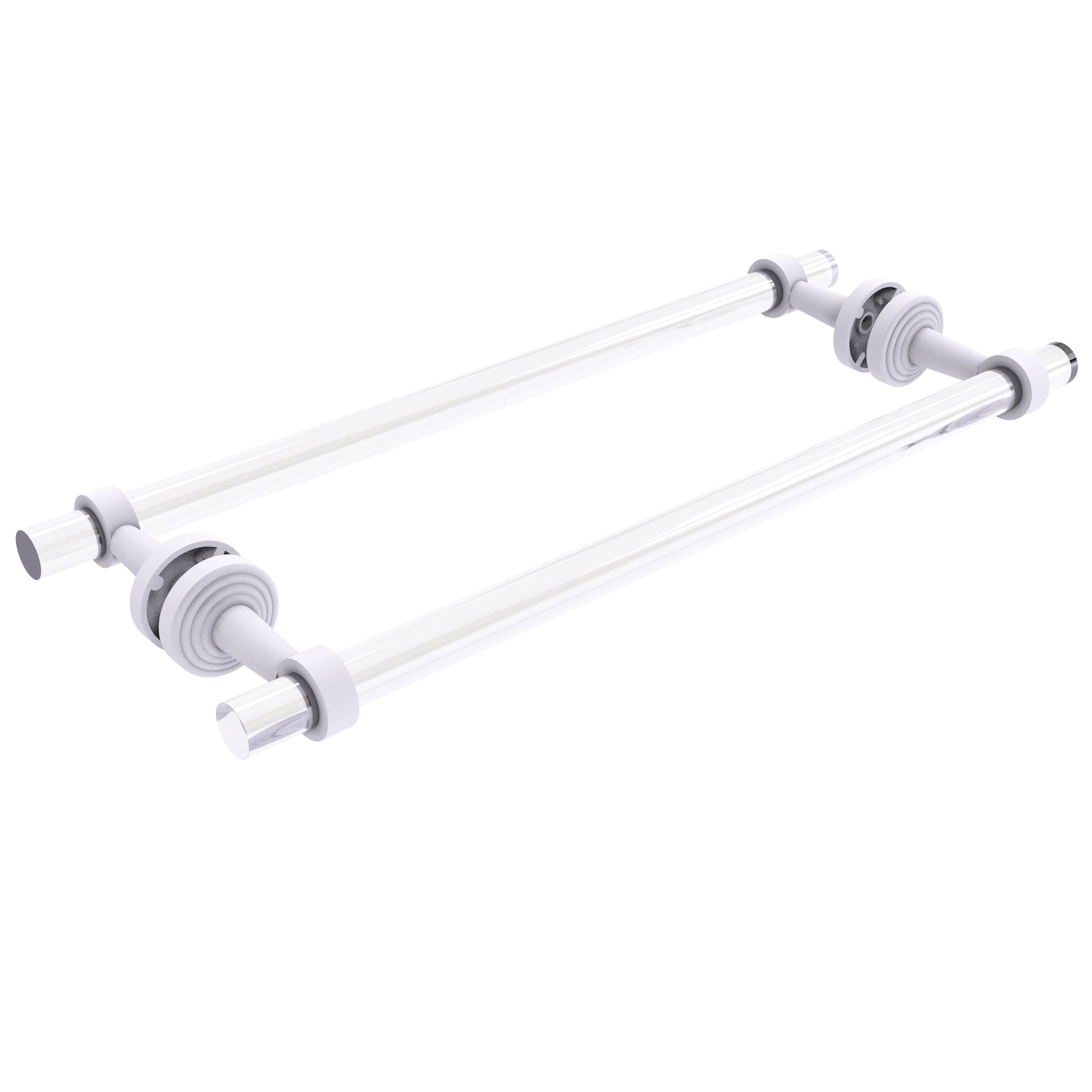 Matte White 18 in Towel Bar U405225