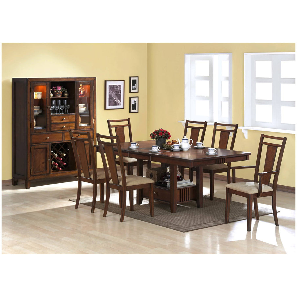 Walnut Armchair 2 Piece D4088