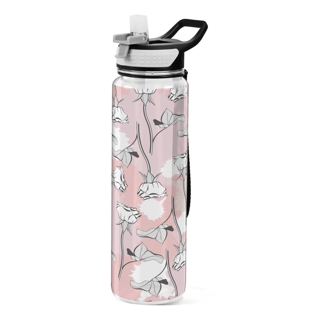 32oz Leakproof Tritan Sports Water Bottle with Straw T81121