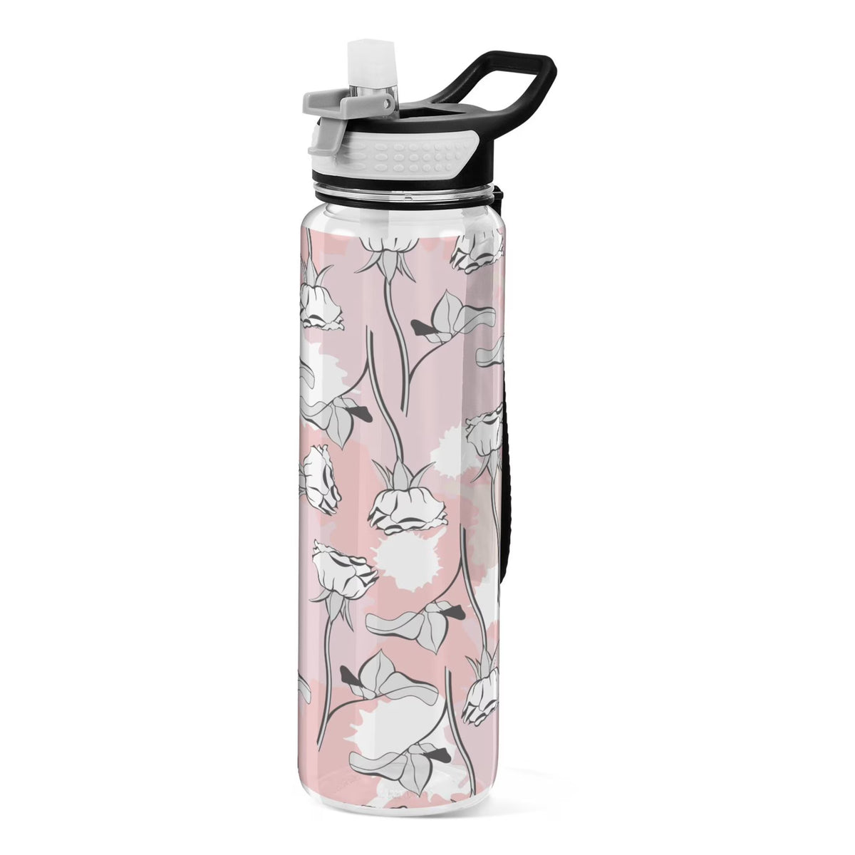 32oz Leakproof Tritan Sports Water Bottle with Straw T81121