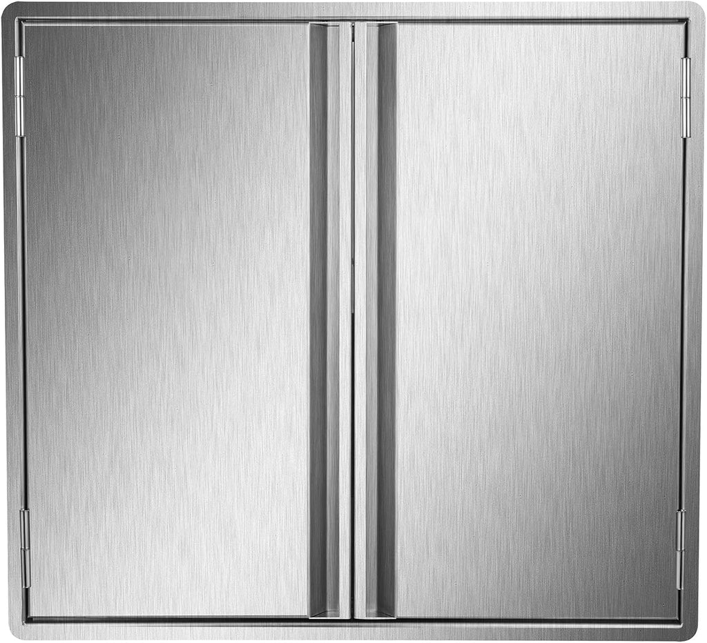 304 Brushed Stainless Steel BBQ Access Door (28 W x 19 H) N468