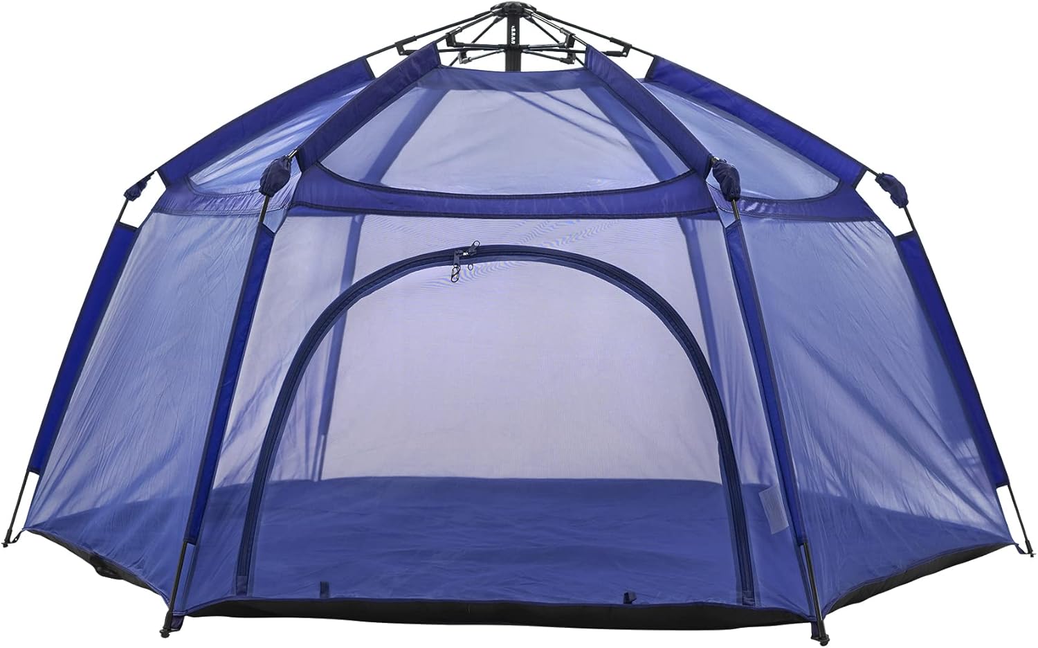 Navy Pop Up Play Tent Playhouse Play Yard 7'x7'x44H P45890
