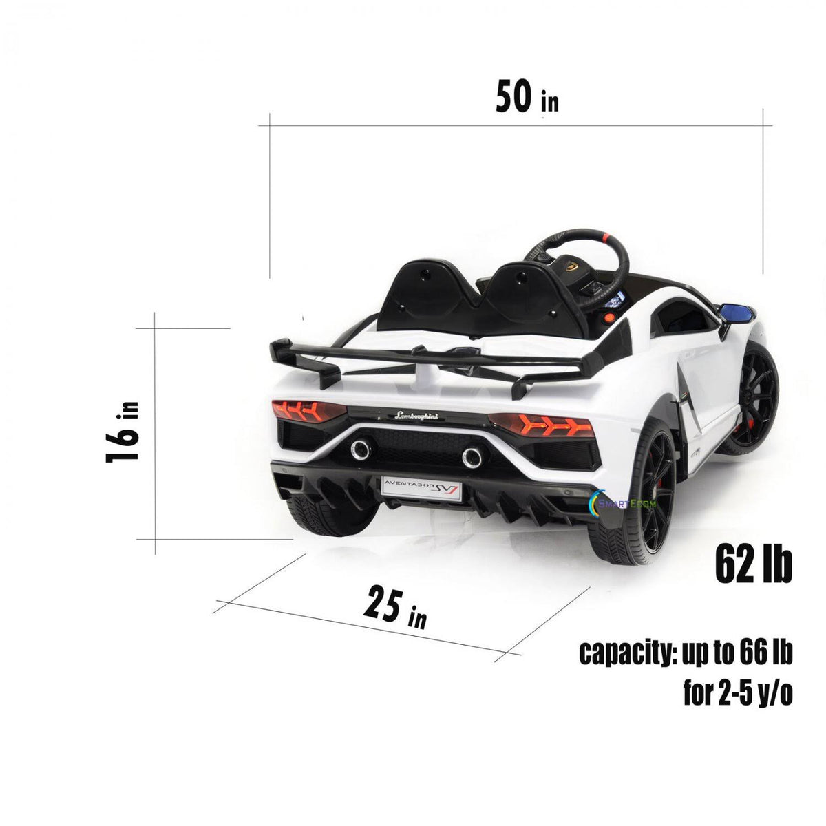 12V Ride on Toy Car with Remote Control X34882